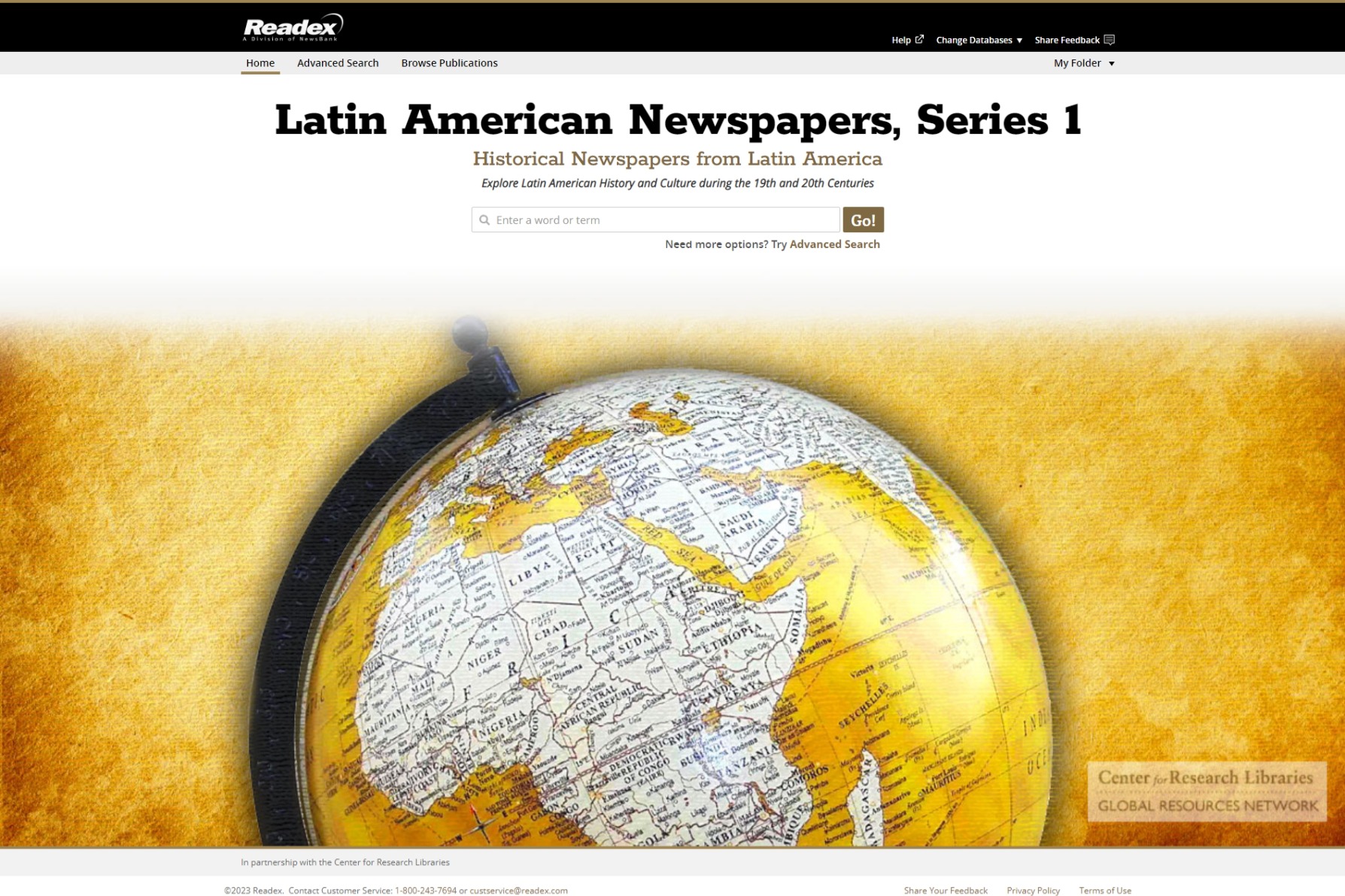 FID-Datenbanken #7: Latin American Newspapers Series 1 + 2